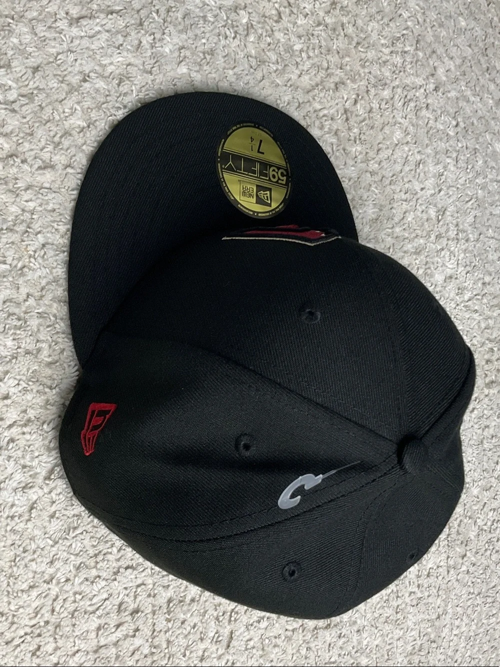 New Era Arizona Diamondbacks 2023 World Series Black & Red 59FIFTY Fitted 7 1/4